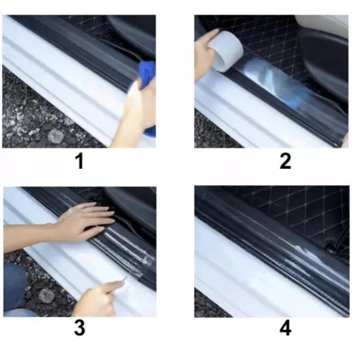 Banda de protectie transparenta, Zola®, anticoliziune si antizgarieturi, rezistenta la apa, pentru masina sau lucruri din casa, 50mm x 5m Banda de protectie transparenta, Zola®, anticoliziune si antizgarieturi, rezistenta la apa, pentru masina sau lucruri din casa, 50mm x 5m